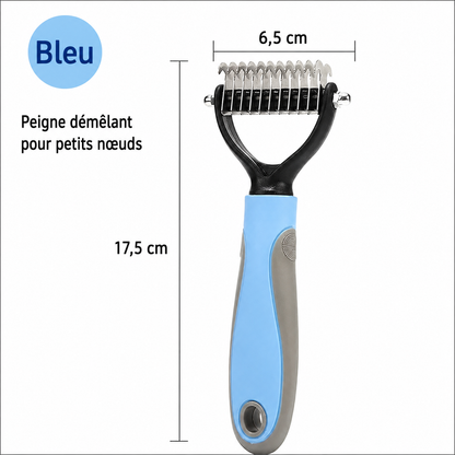 Brosse de Toilettage pour Chien et Chat – Poils Longs, Courts et Bouclés