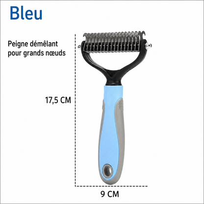Brosse de Toilettage pour Chien et Chat – Poils Longs, Courts et Bouclés