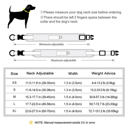 Collier pour chien personnalisé en maille respirante | AirComfort