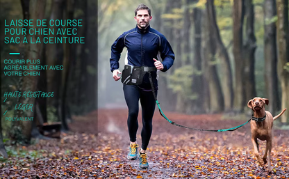 Laisse pour chien mains libres | Ergonomique