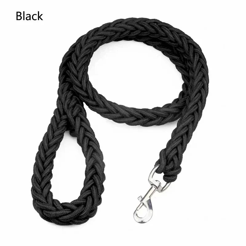 laisse pour chien tressé en nylon