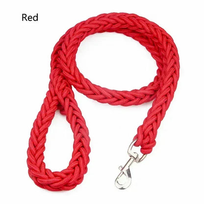 laisse pour chien tressé en nylon