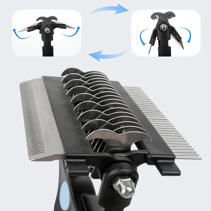 Brosse de démêlage 3 en 1 - Balade.le.chien.com