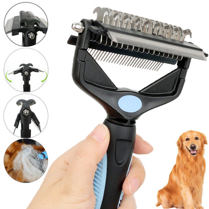 Brosse de démêlage 3 en 1 - Balade.le.chien.com