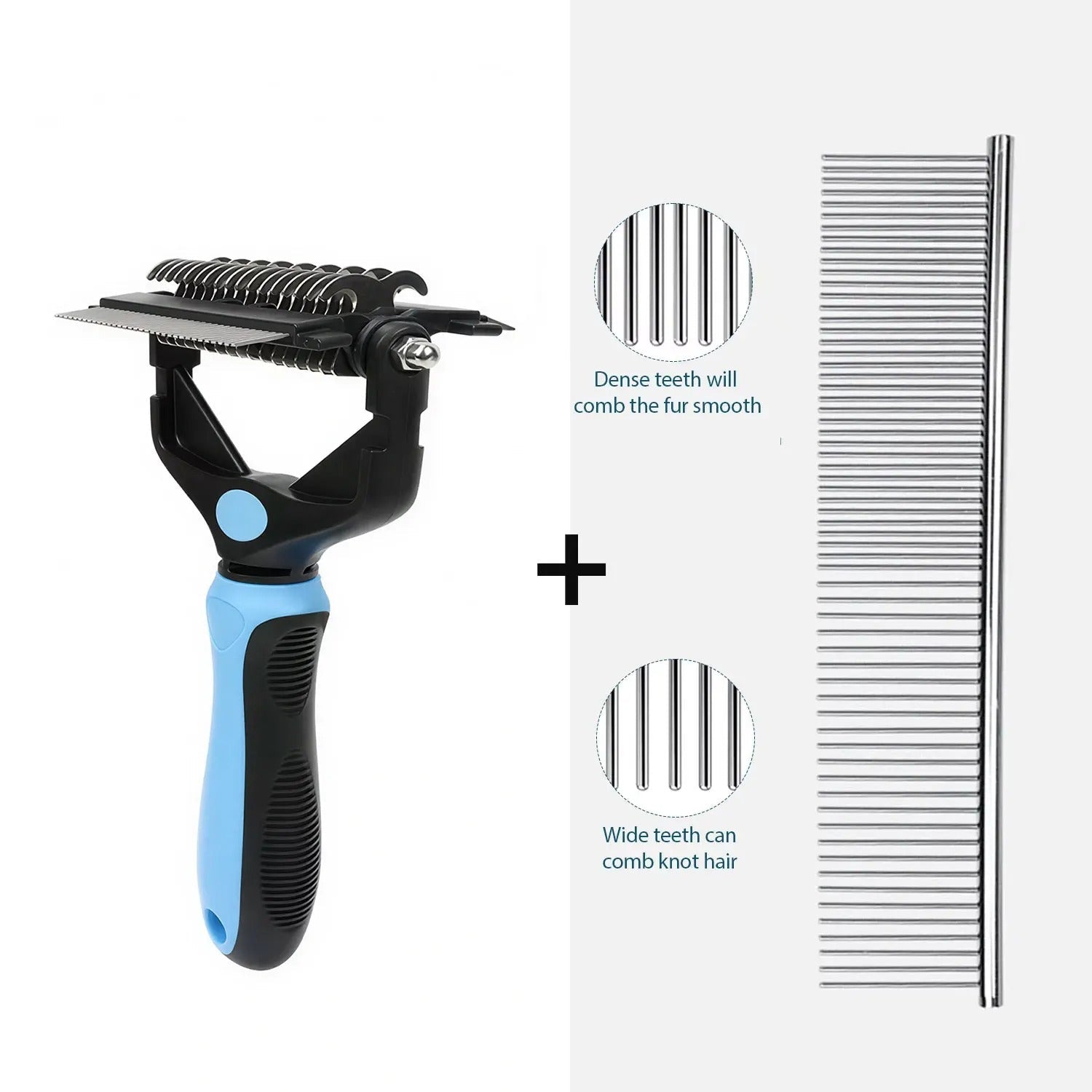 Brosse de démêlage 3 en 1 - Balade.le.chien.com