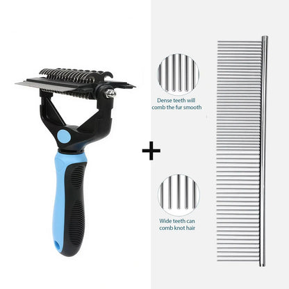 Brosse de démêlage 3 en 1 - Balade.le.chien.com
