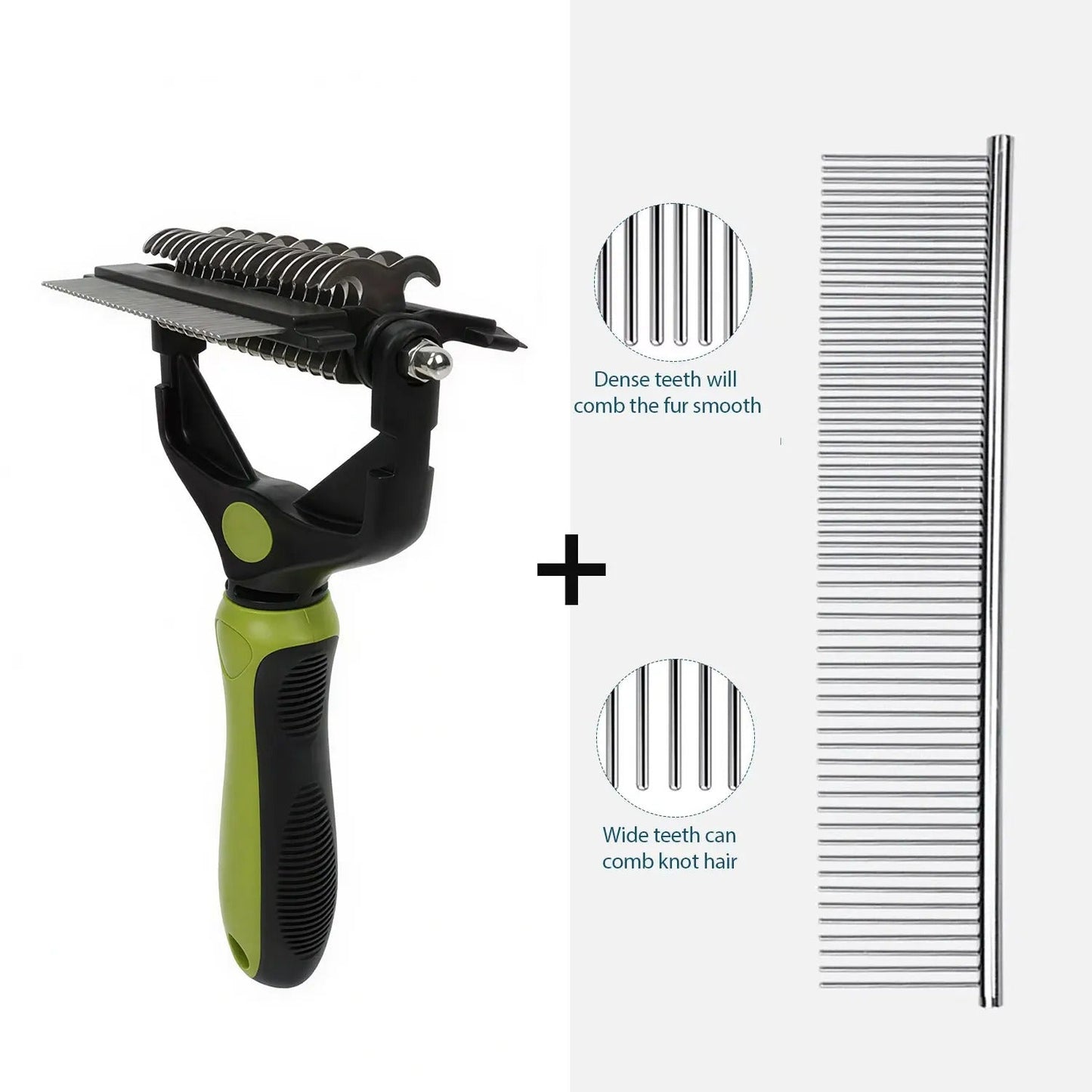 Brosse de démêlage 3 en 1 - Balade.le.chien.com