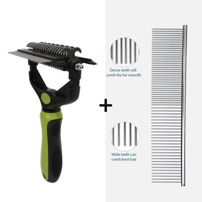 Brosse de démêlage 3 en 1 - Balade.le.chien.com