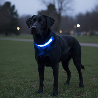 Colliers lumineux pour Chiens | NightSafe
