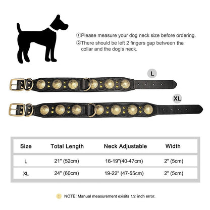 Collier pour chien en cuir | Robuste et élégant - Balade.le.chien.com