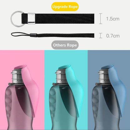 Gourde Portable pour chiens 800 ml | Nomade - Balade.le.chien.com