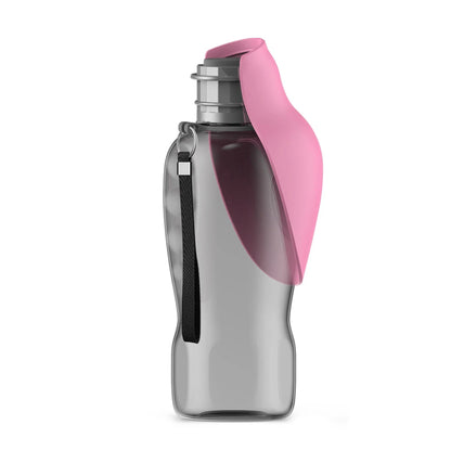 gourde pour chiens - Rose-vert-bleu