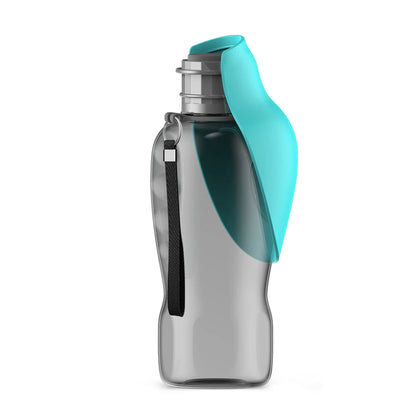 gourde pour chiens - Rose-vert-bleu