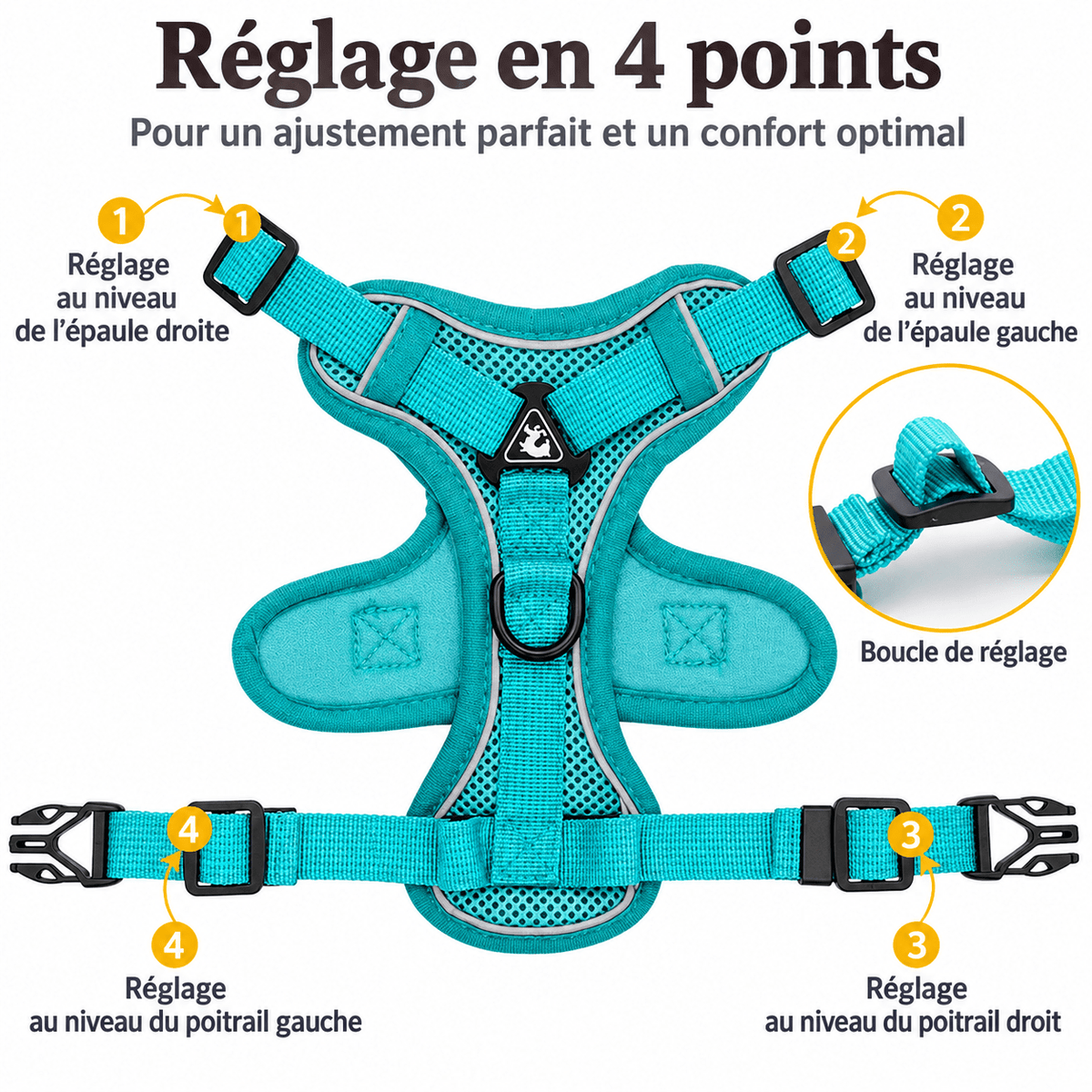 Harnais d'été pour chien - Balade.le.chien.com
