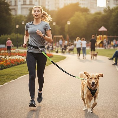 Laisse canicross | Premium Sport - Balade.le.chien.com