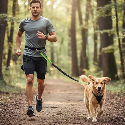 Laisse canicross | Premium Sport - Balade.le.chien.com