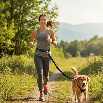 Laisse canicross | Premium Sport - Balade.le.chien.com