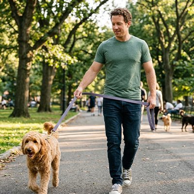 Laisse chien | Robuste et Confortable - Balade.le.chien.com