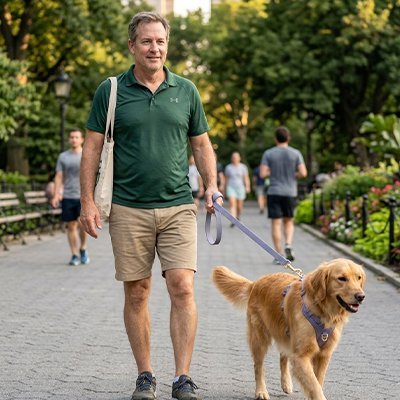 Laisse chien | Robuste et Confortable - Balade.le.chien.com
