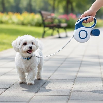 Laisse enrouleur chien | Rétractable et Robuste - Balade.le.chien.com