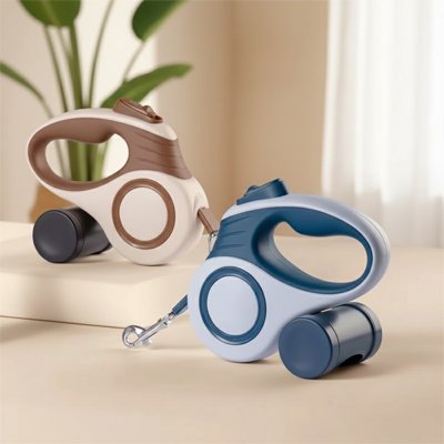 Laisse enrouleur chien | Rétractable et Robuste - Balade.le.chien.com