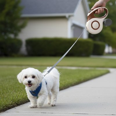 Laisse enrouleur chien | Rétractable et Robuste - Balade.le.chien.com