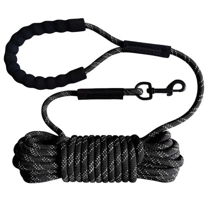 Laisse longue pour chien | Liberté Sécurisée - Balade.le.chien.com