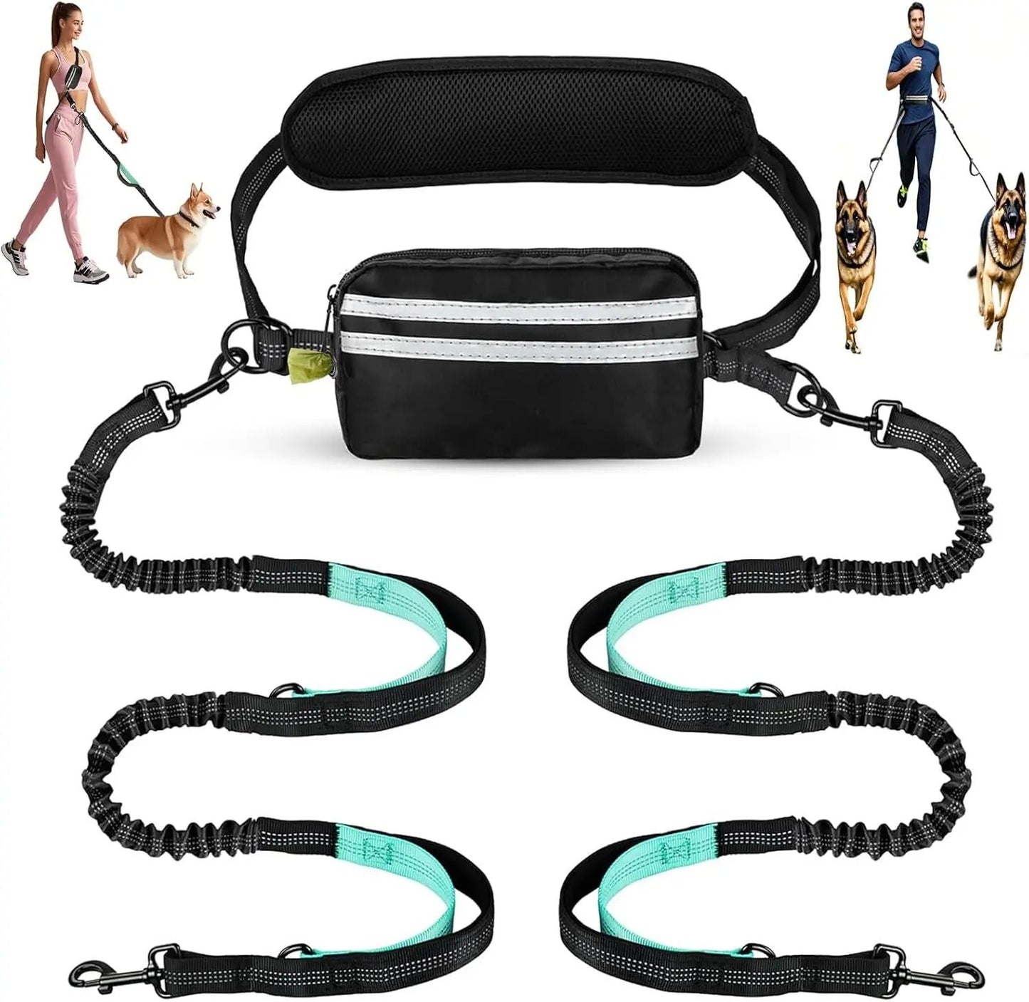 LAISSE MAINS LIBRE | Support Lombaire - Balade.le.chien.com