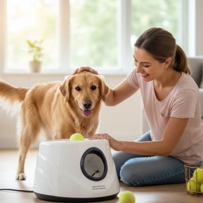 Lanceur de Balle pour Chien | Automatique - Balade.le.chien.com