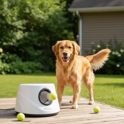 Lanceur de Balle pour Chien | Automatique - Balade.le.chien.com