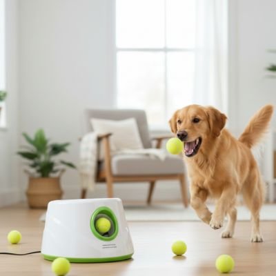 Lanceur de Balle pour Chien | Automatique - Balade.le.chien.com