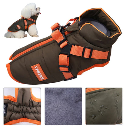 Harnais d'hiver pour chien