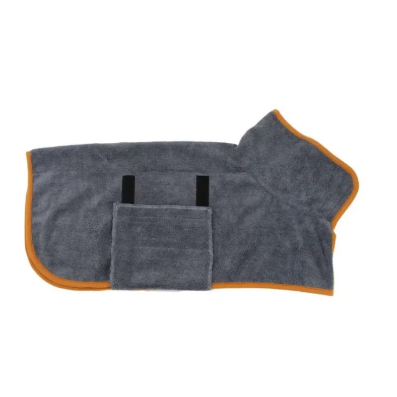Peignoir pour chien séchage rapide- Balade.le.chien.com