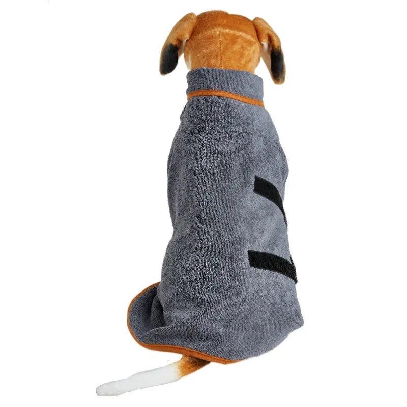 Peignoir pour chien séchage rapide- Balade.le.chien.com