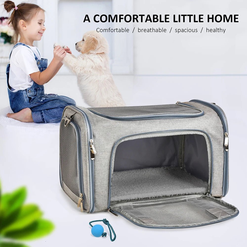 Sac de Transport pour Chat et Chien - Balade.le.chien.com