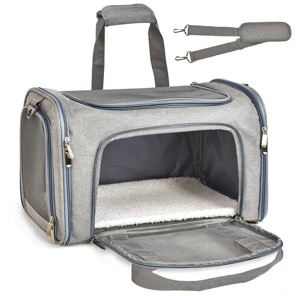 Sac de Transport pour Chat et Chien - Balade.le.chien.com