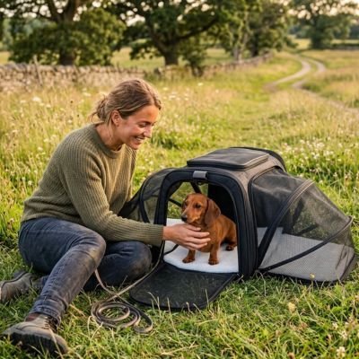 Sac de transport pour Chien | Confort Sécurisé - Balade.le.chien.com