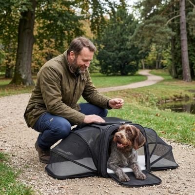 Sac de transport pour Chien | Confort Sécurisé - Balade.le.chien.com